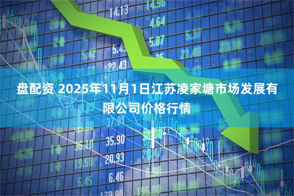 盘配资 2025年11月1日江苏凌家塘市场发展有限公司价格行情